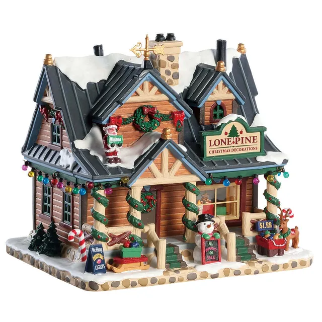 lemax-lone-pine-christmas-decorations-d-cor-sapins-de-no-l-miniature image 1