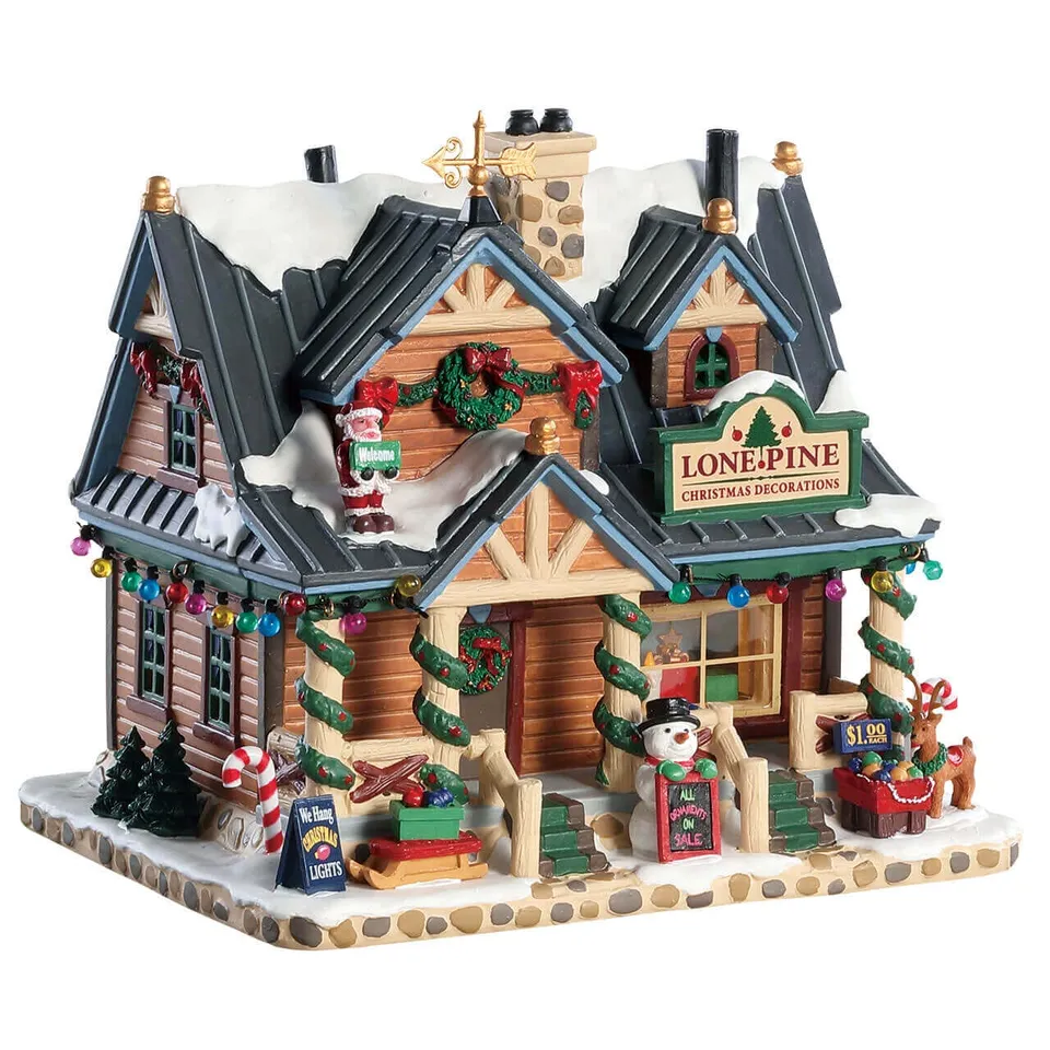 lemax-lone-pine-christmas-decorations-d-cor-sapins-de-no-l-miniature image 1