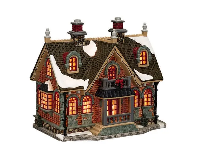 lemax-the-miller-house-maison-miniature-pour-village-de-collection image 1