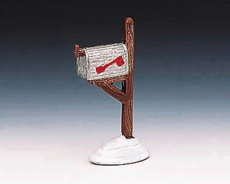lemax-metal-home-mailbox-bo-te-aux-lettres-miniature-m-tal image 1