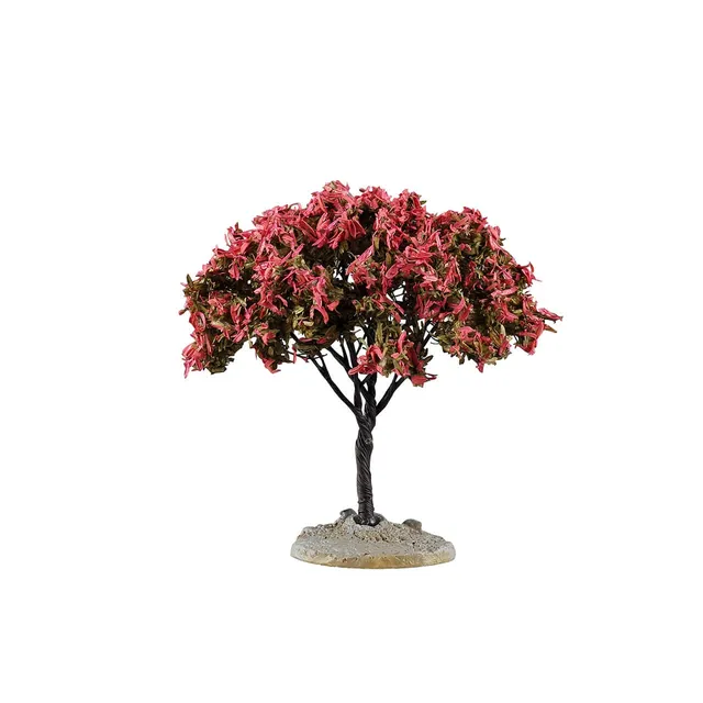 lemax-linden-tree-small-arbre-miniature-pour-village-de-no-l image 1