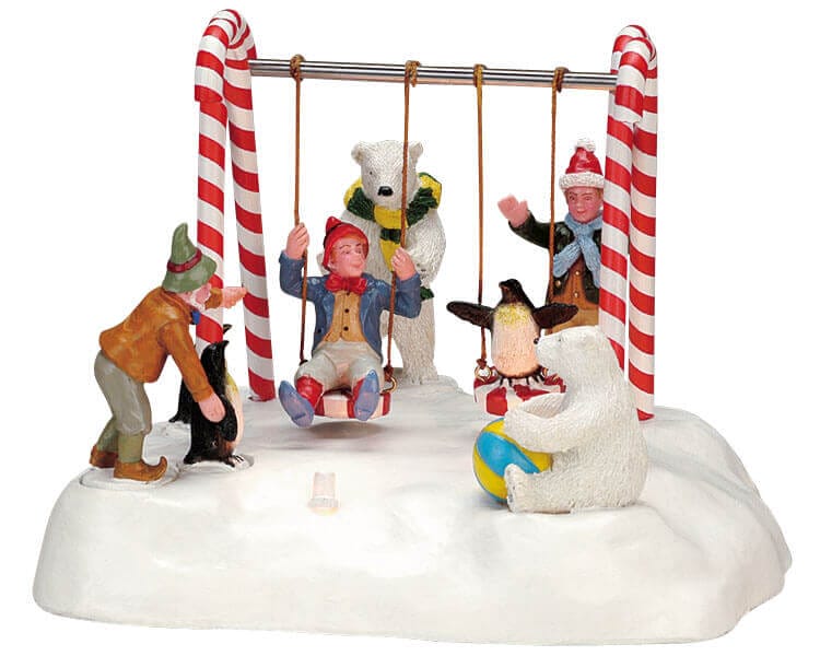 lemax-santa-s-swing-figurine-anim-e-de-collection-general-products image 2