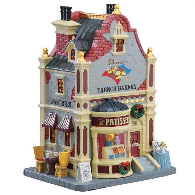lemax-marie-s-french-bakery-miniature-boulangerie-fran-aise image 1