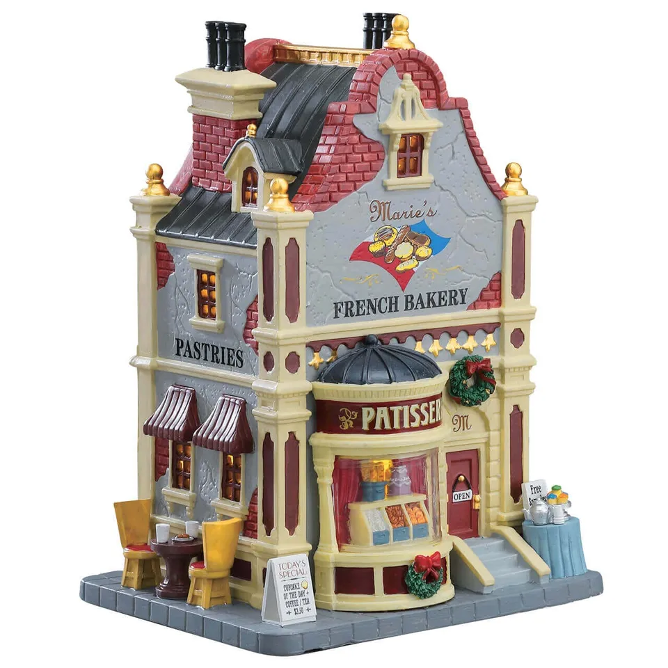 lemax-marie-s-french-bakery-miniature-boulangerie-fran-aise image 1