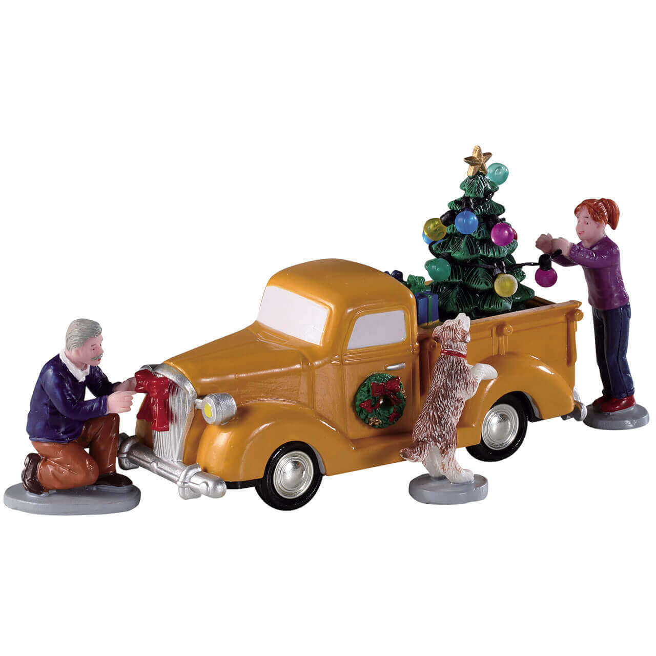 lemax-trimming-the-truck-d-cor-sapin-et-camionnette-no-l image 5