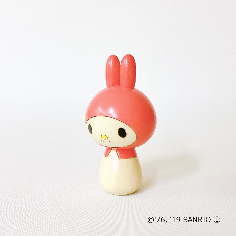 usaburo-kokeshi-my-melody-sanrio-figurine-artisanale-9-3-cm image 2