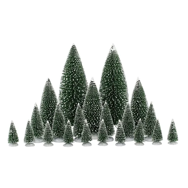 lemax-assorted-pine-trees-lot-sapins-miniatures-pour-village image 1