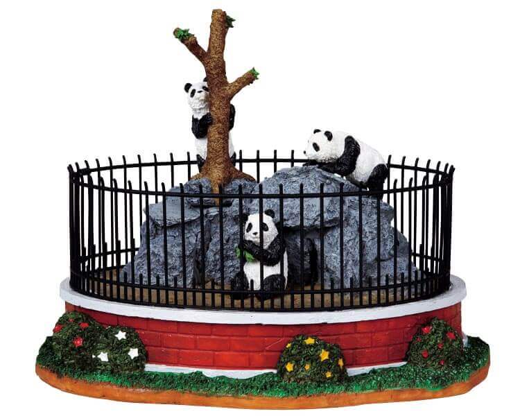 lemax-panda-cage-accessoire-cage-pandas-miniature image 1