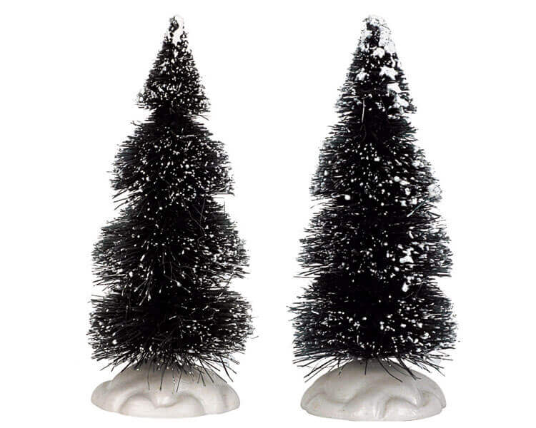 lemax-shaped-bristle-tree-small-petit-sapin-miniature-village image 1