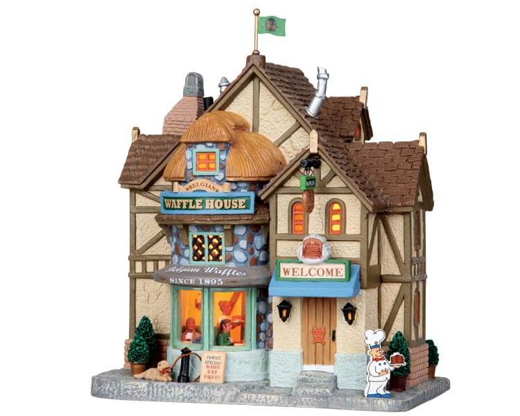 lemax-belgian-waffle-house-b-timent-village-miniature-gourmand image 4