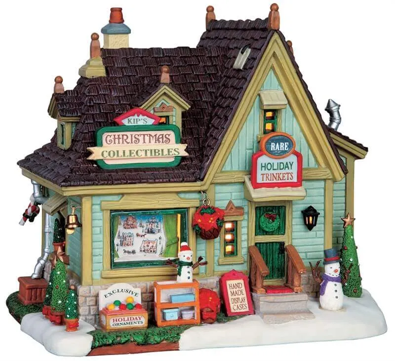 lemax-kip-s-christmas-collectibles-boutique-de-no-l-miniature-lumineuse image 1