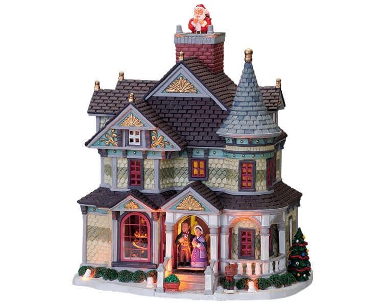 lemax-christmas-eve-manor-manoir-lumineux-de-no-l image 2