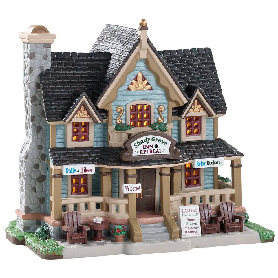 lemax-shady-grove-inn-retreat-b-timent-miniature-auberge image 1