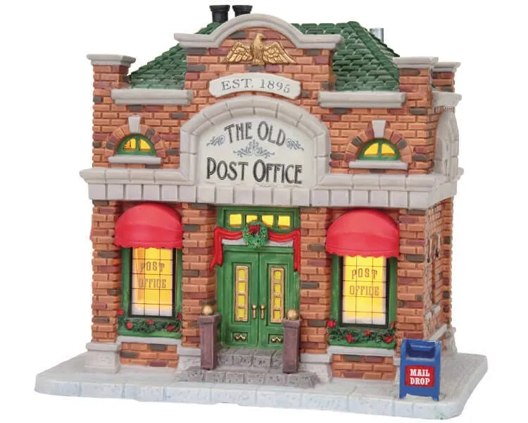 lemax-the-old-post-office-bureau-de-poste-miniature image 1