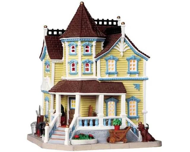 lemax-carrington-house-maison-miniature-victorienne-de-collection image 1