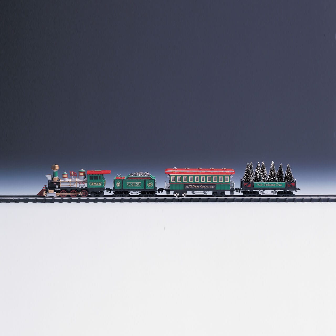 lemax-village-express-train-miniature-anim-de-collection image 1