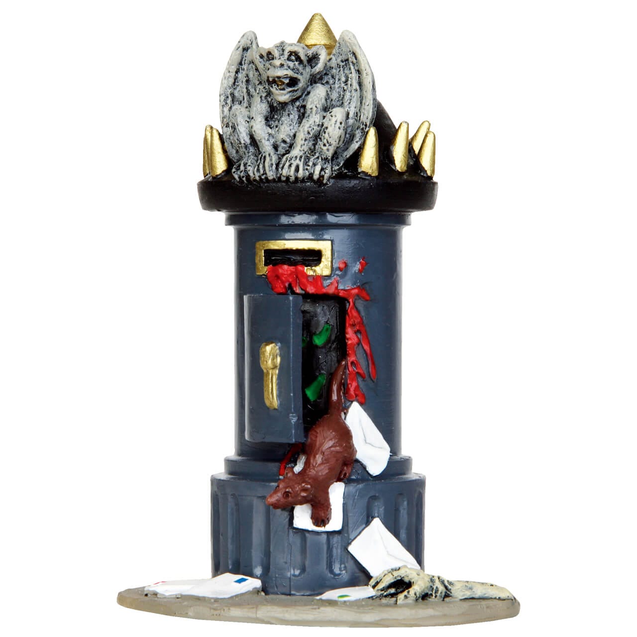 lemax-spookytown-post-b-timent-miniature-halloween-spooky-town image 1