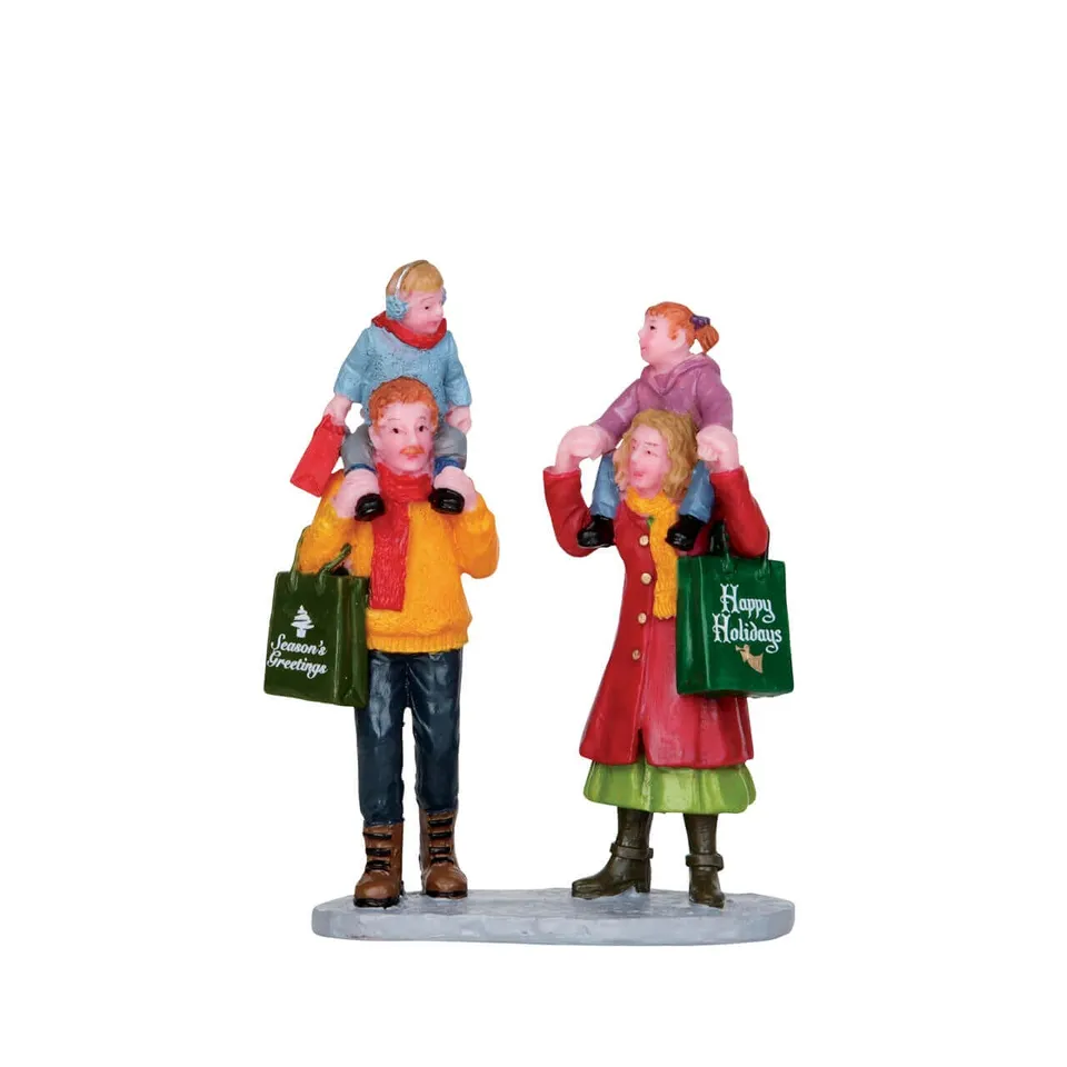 lemax-family-christmas-shopping-figurines-march-no-l-vail-village image 1