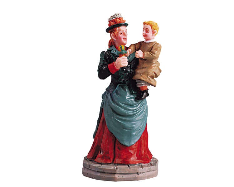 lemax-mother-and-child-figurine-miniature-de-collection image 1