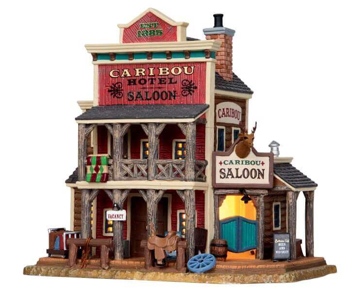 lemax-caribou-hotel-h-tel-miniature-lumineux image 1