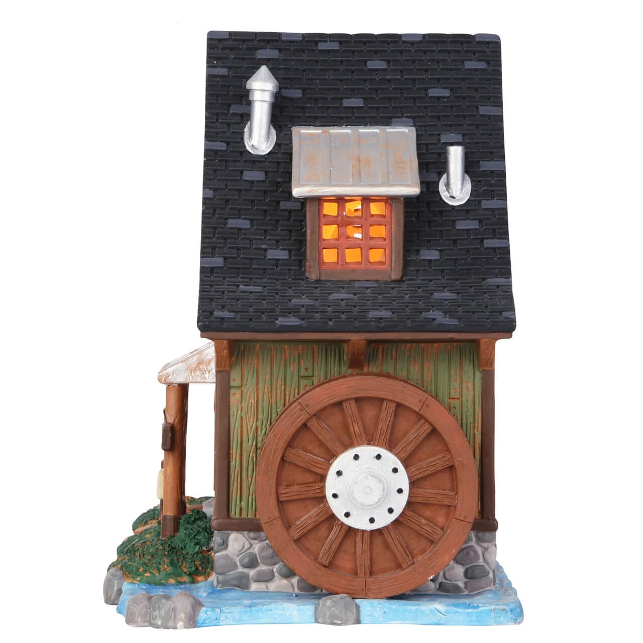 lemax-spruce-creek-sawmill-scierie-miniature-illumin-e-de-collection image 2