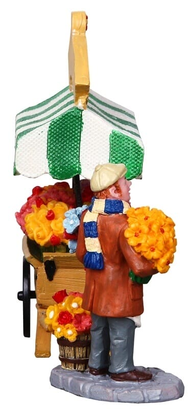 lemax-flower-cart-chariot-fleurs-miniature image 2