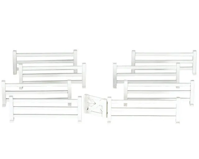 lemax-white-rail-fence-cl-ture-blanche-miniature image 1