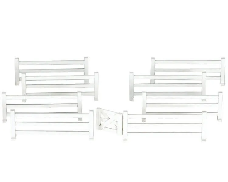lemax-white-rail-fence-cl-ture-blanche-miniature image 1