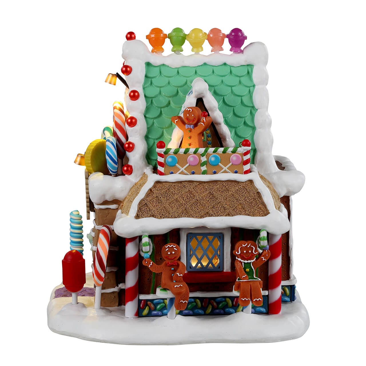 lemax-the-lollipop-shop-boutique-miniature-lumineuse image 3