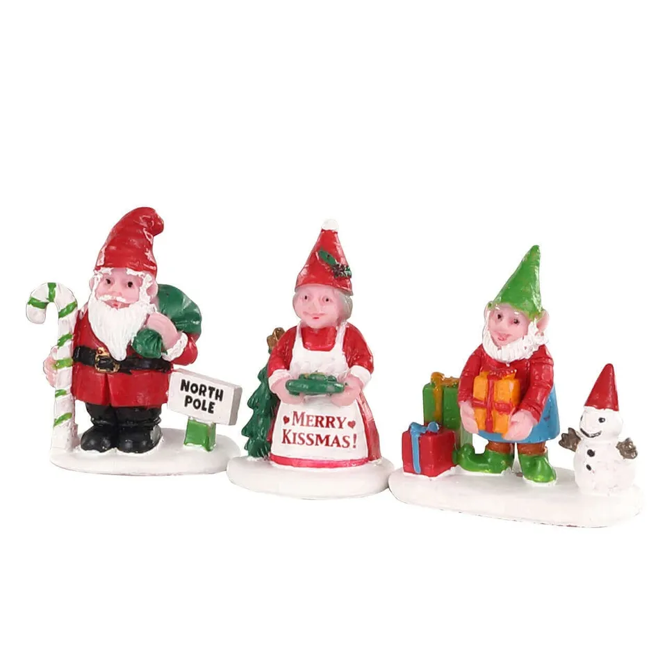 lemax-christmas-garden-gnomes-figurines-miniatures-gnomes-de-no-l image 1