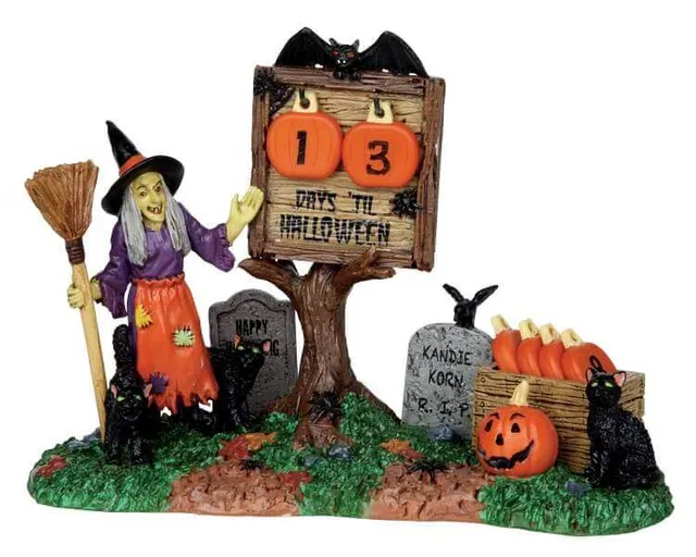 lemax-countdown-to-halloween-figurine-miniature-spooky-town image 1