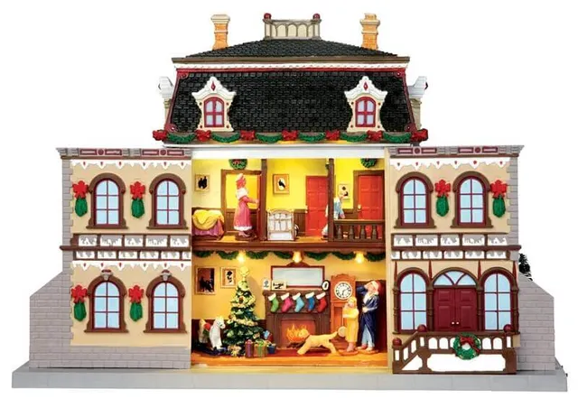 lemax-6-am-christmas-morning-fa-ade-lumineuse-sonore image 1