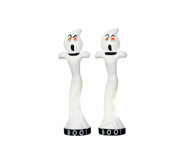 lemax-ghost-lamp-post-lampadaire-fant-me-halloween-spooky-town image 1