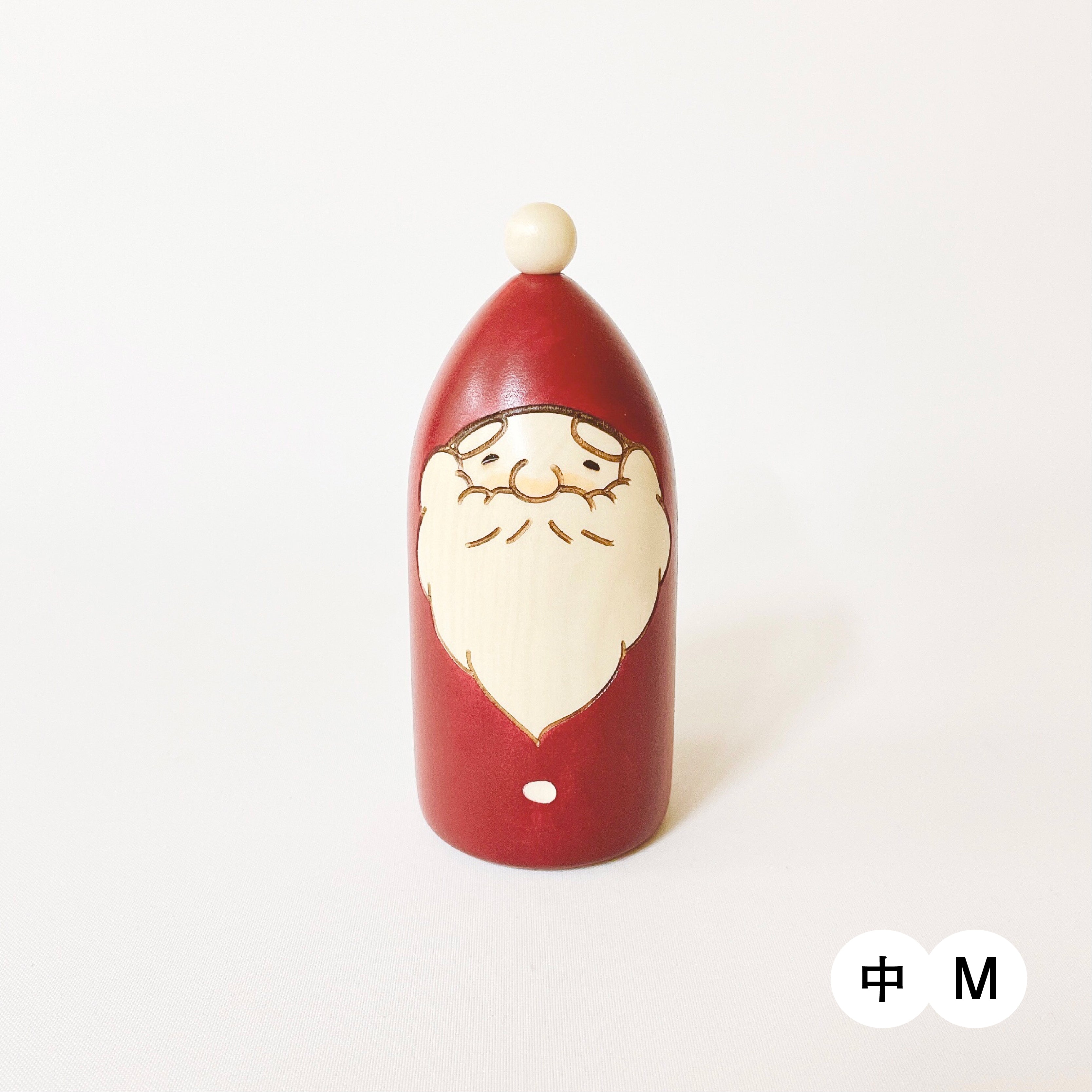 usaburo-kokeshi-santa-sapin-p-re-no-l-triangulaire-s-m-l-en-mizuki image 5