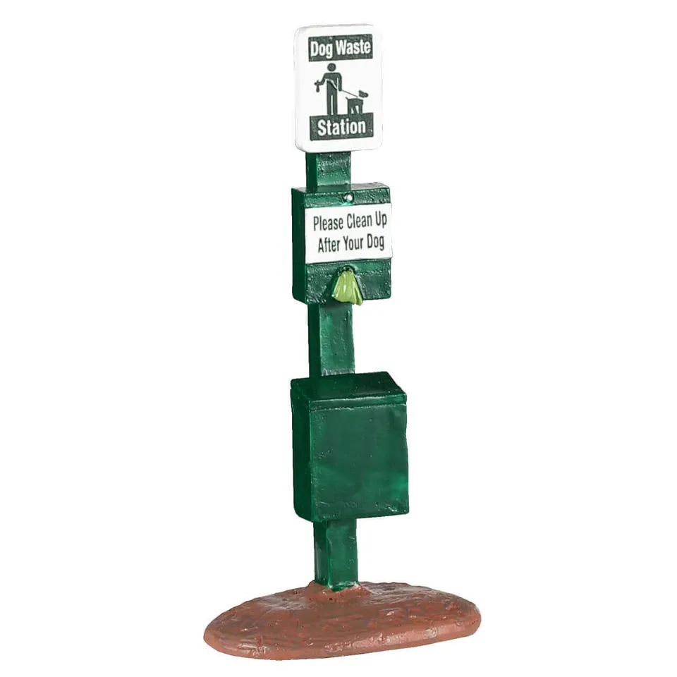 lemax-dog-park-station-accessoire-miniature-parc-chiens image 1