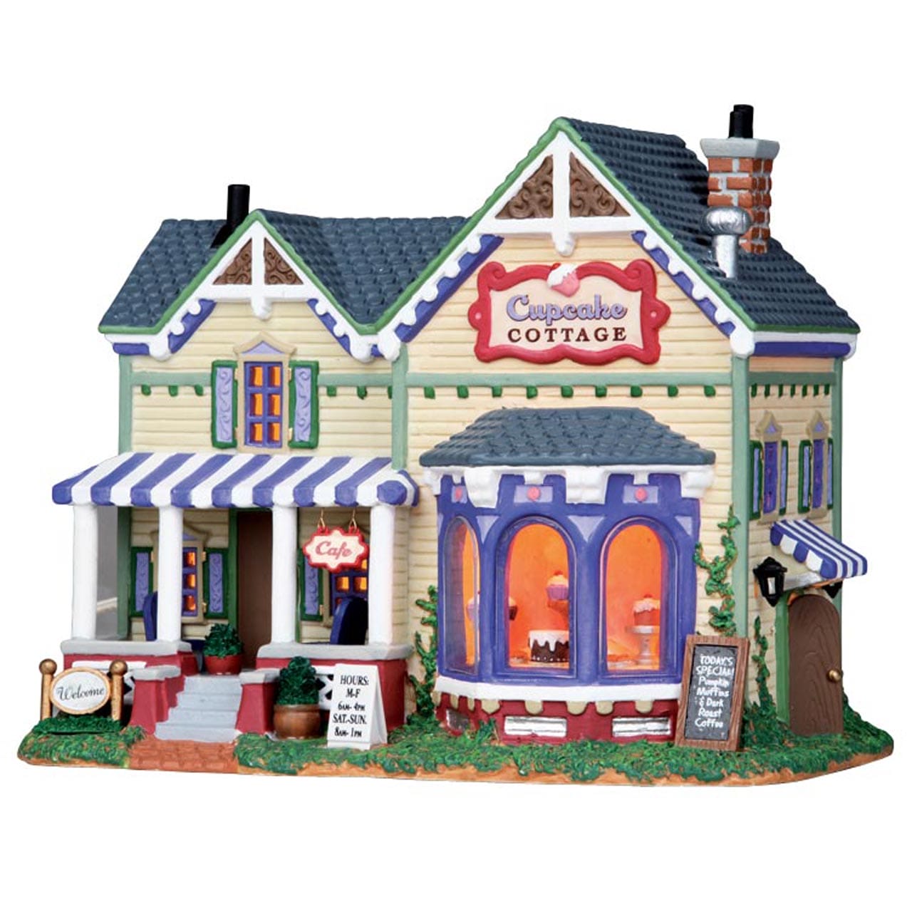 lemax-cupcake-cottage-maison-miniature-de-village-de-collection image 1