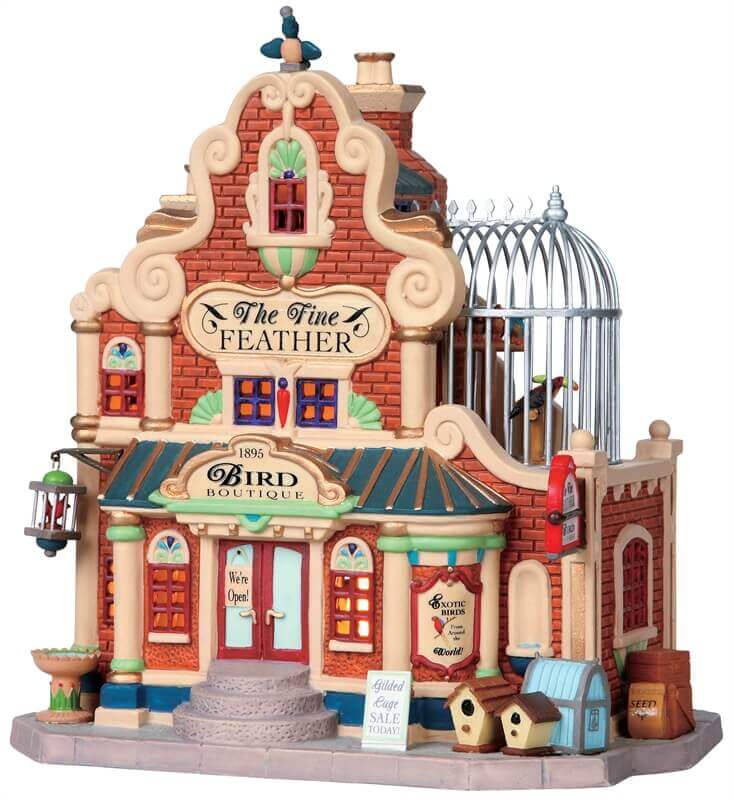 lemax-the-fine-feather-boutique-miniature-de-collection image 1