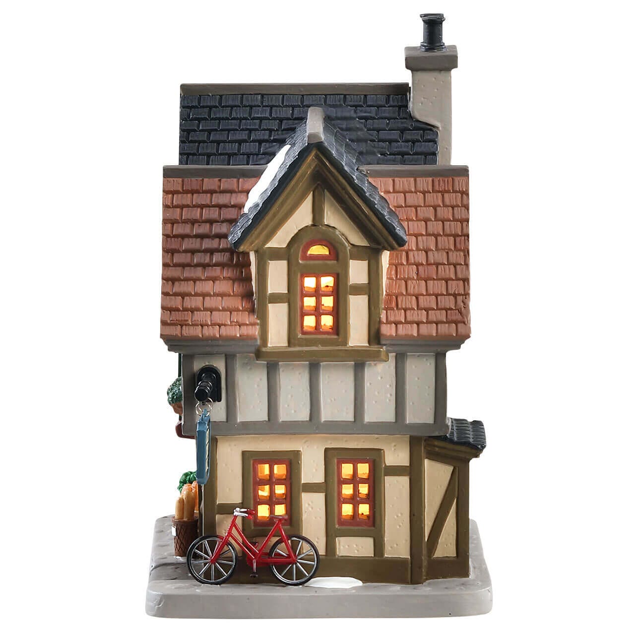 lemax-the-baguettes-and-croissants-shop-miniature-boulangerie image 2