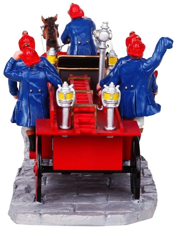 lemax-hook-ladder-miniature-camion-de-pompiers image 4