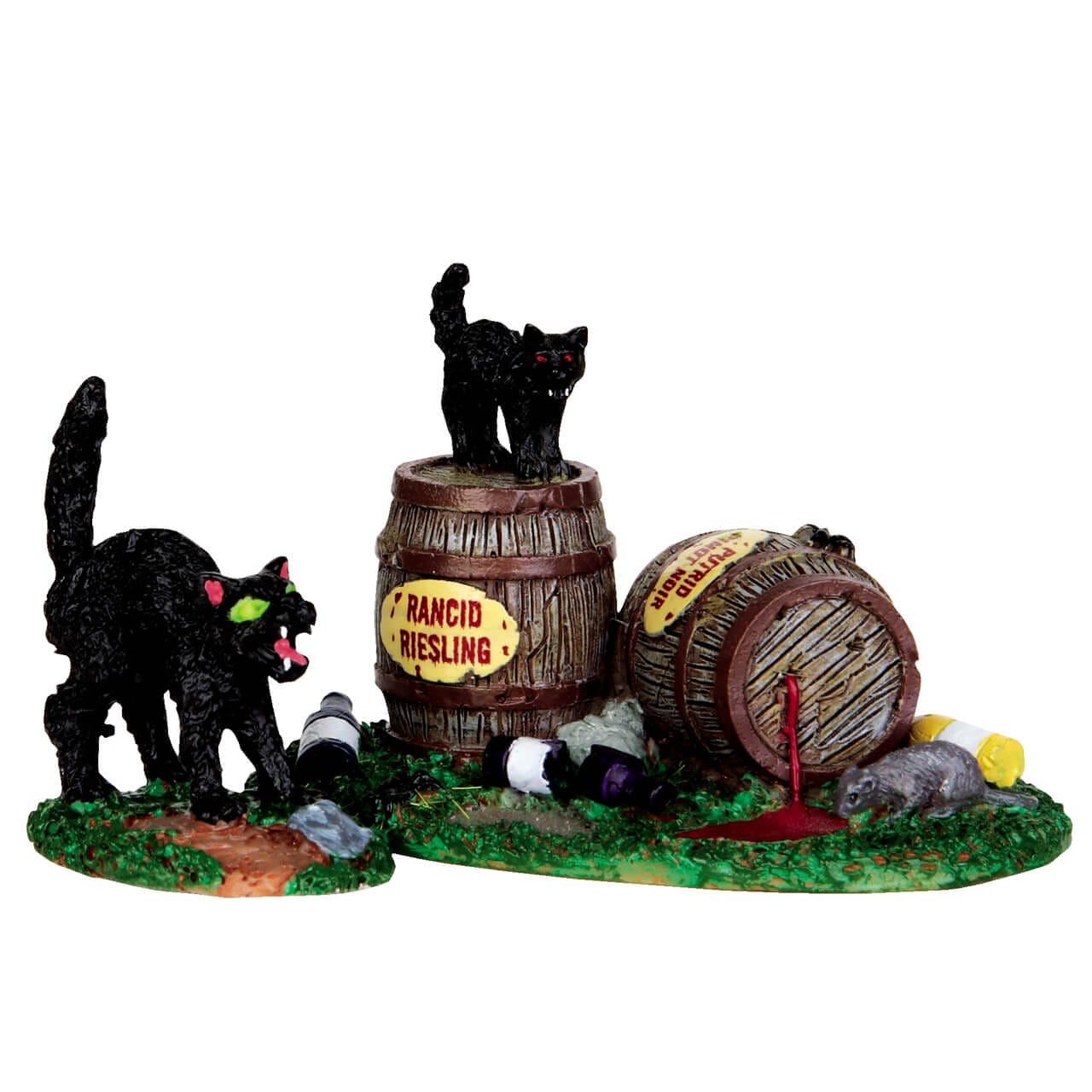 lemax-wine-barrels-set-of-2-accessoire-miniature-spooky-town image 2