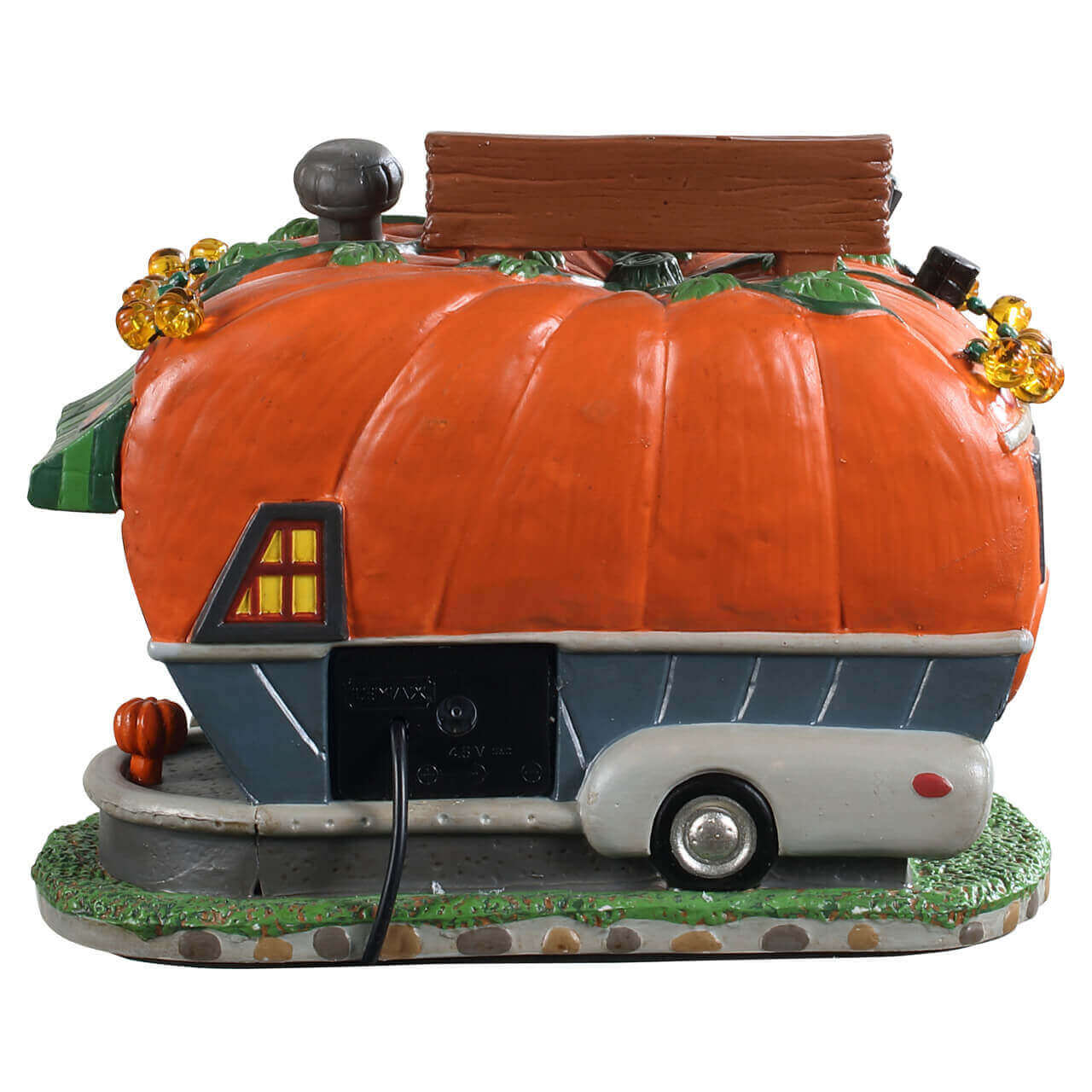 lemax-pick-me-pumpkin-wagon-remorque-halloween-lumineuse image 4
