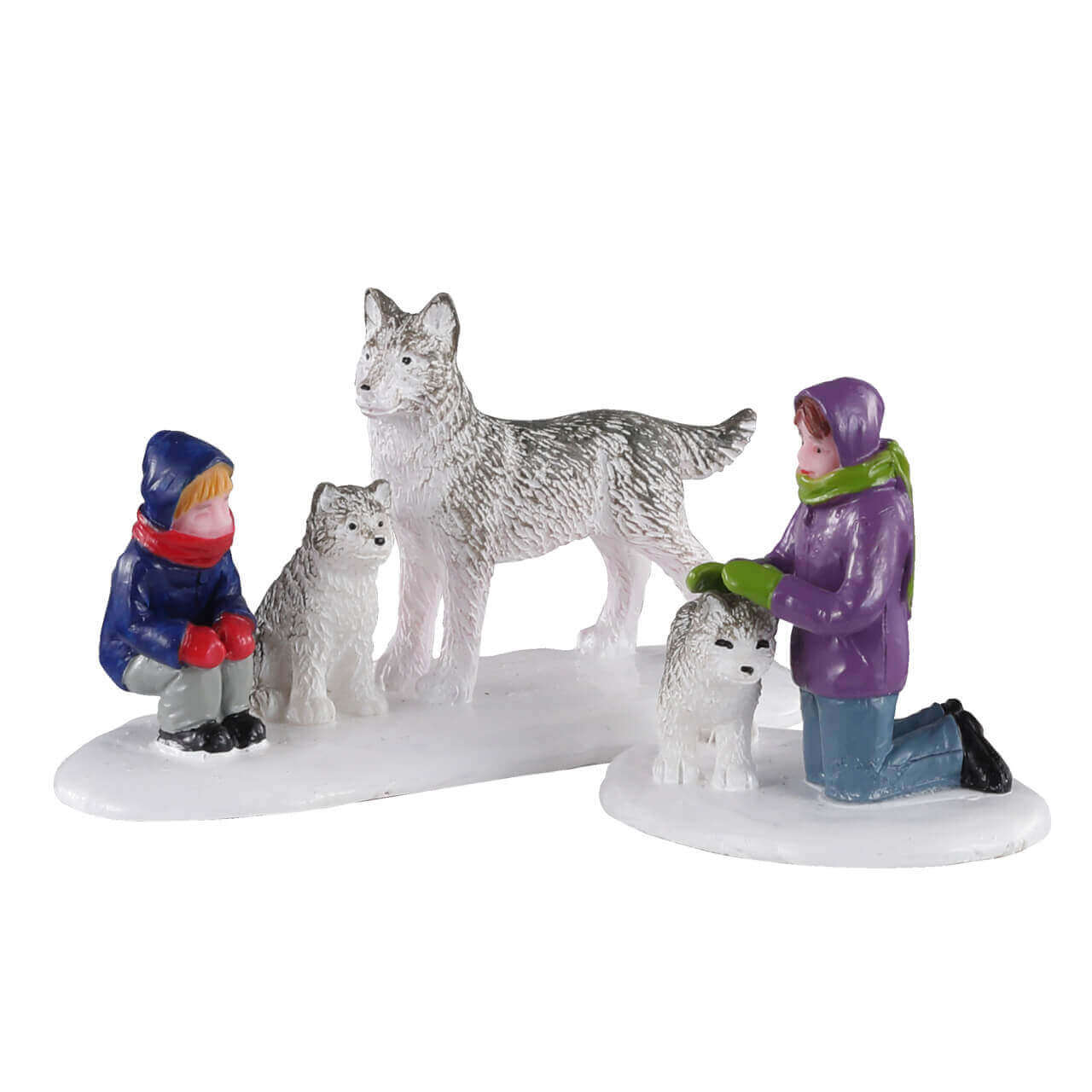 lemax-future-sled-dogs-figurines-chiens-de-tra-neau-vail-village image 2