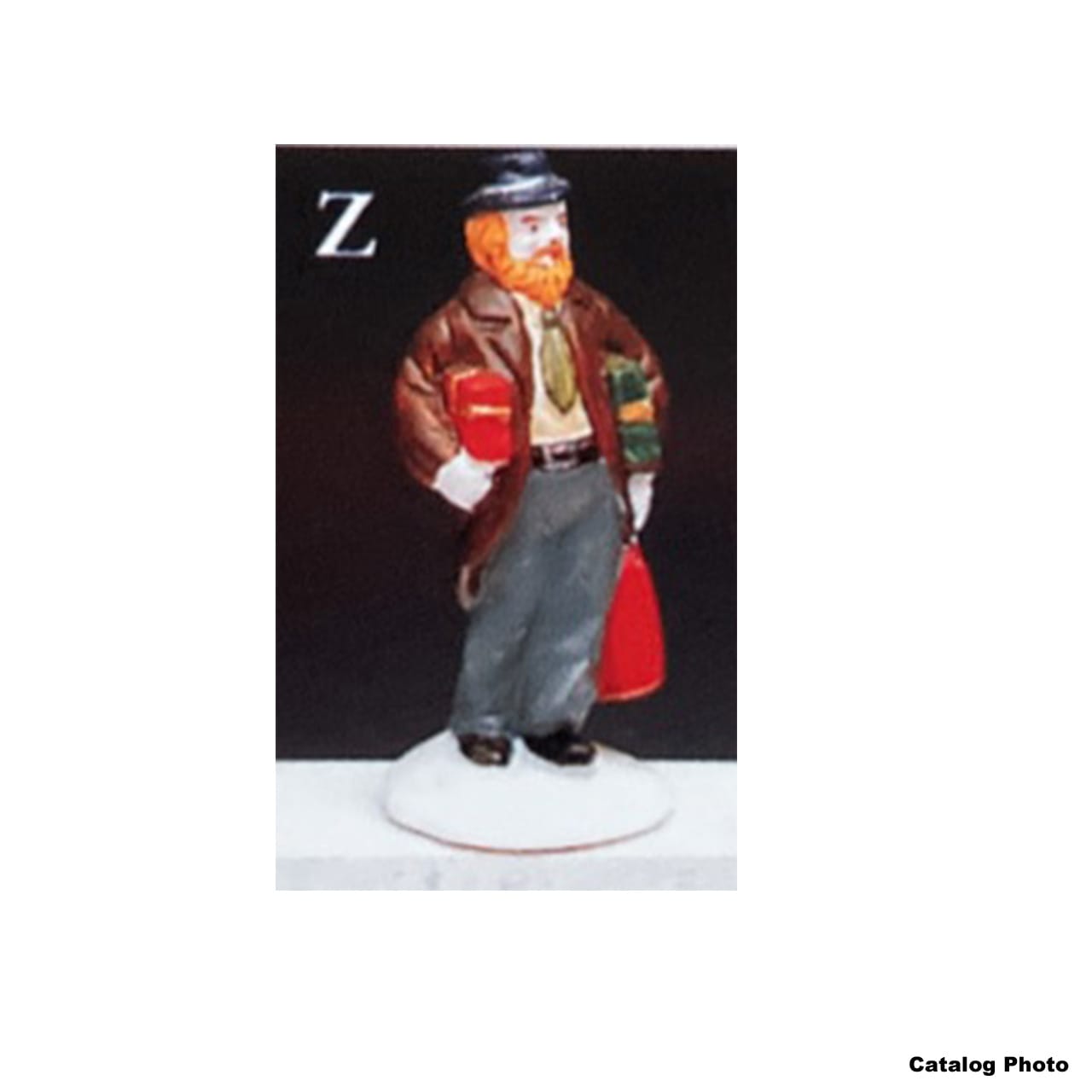 lemax-man-with-presents-figurine-miniature-de-collection image 1