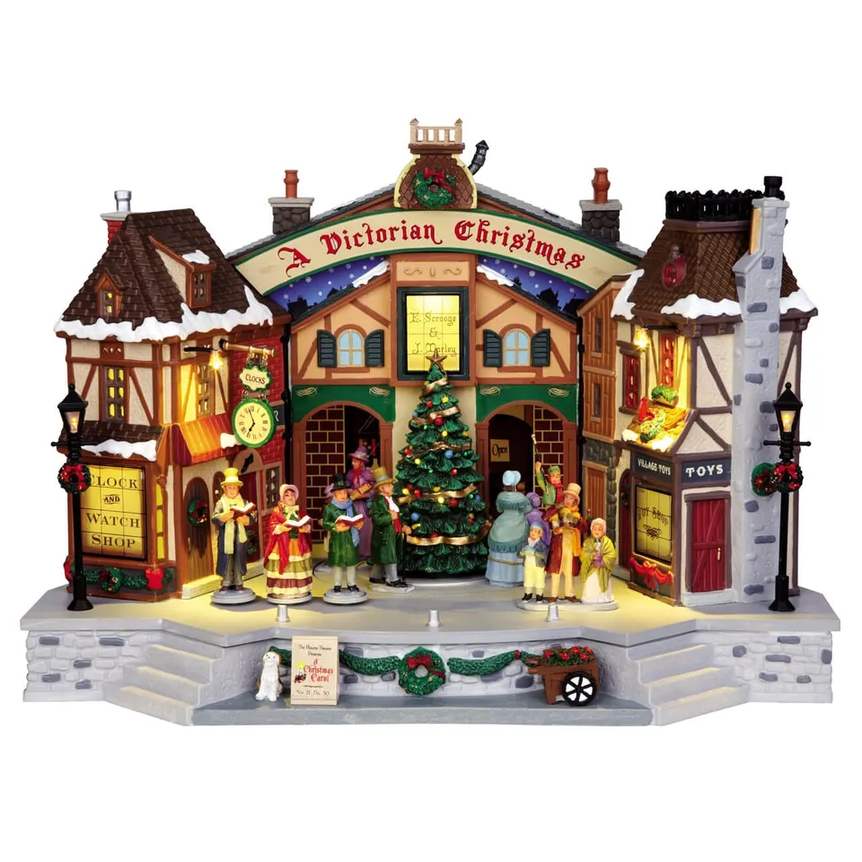 lemax-a-christmas-carol-play-b-timent-miniature-anim-de-no-l image 1