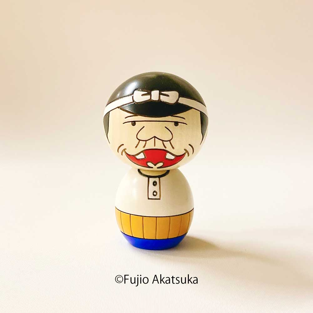 usaburo-kokeshi-bakabon-no-papa-figurine-character-yura-koro-9-2-cm image 2