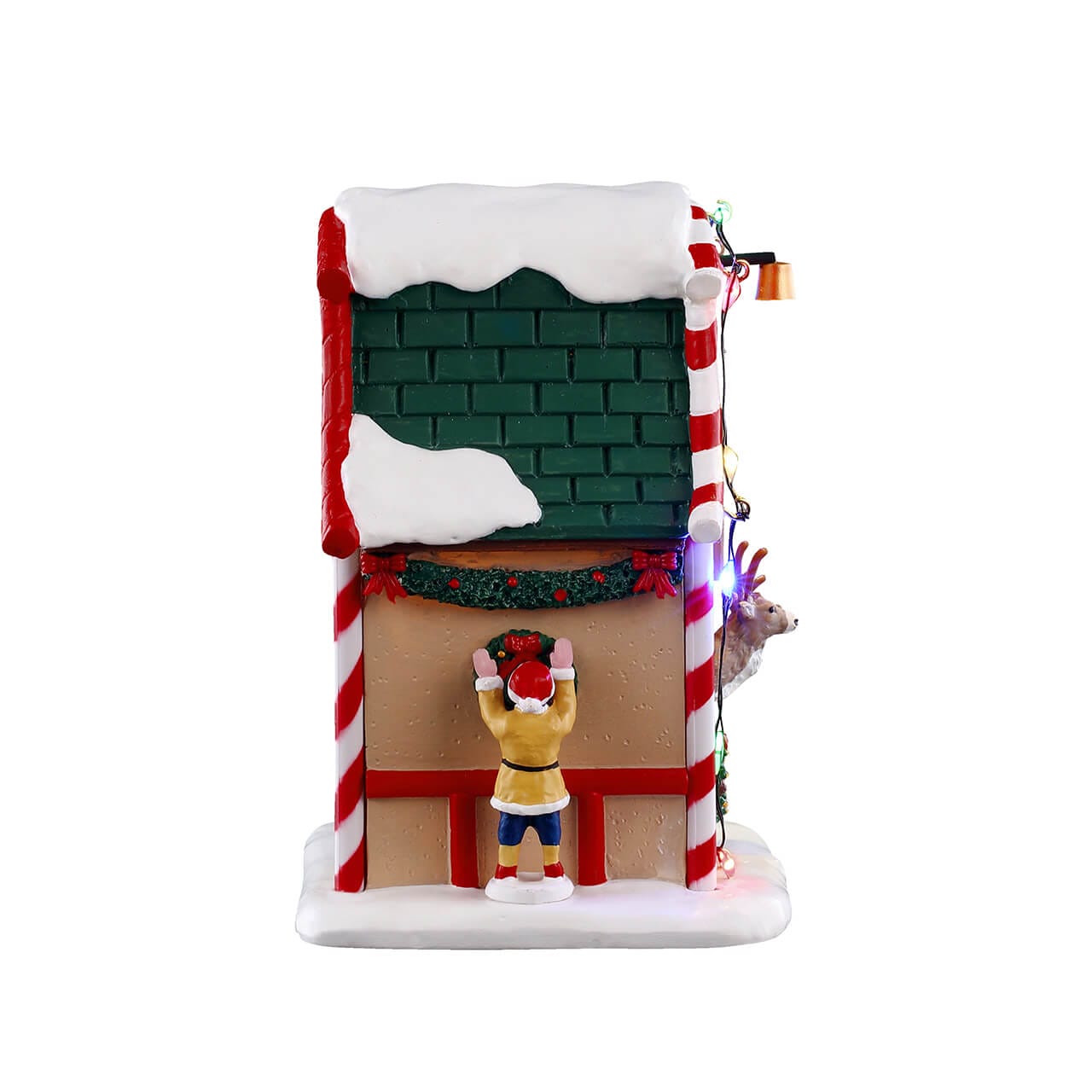 lemax-prancer-s-den-cabane-du-renne-lumineuse-santa-s-wonderland image 2