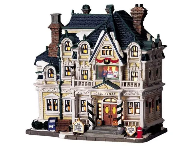 lemax-hotel-royale-b-timent-miniature-de-village image 1