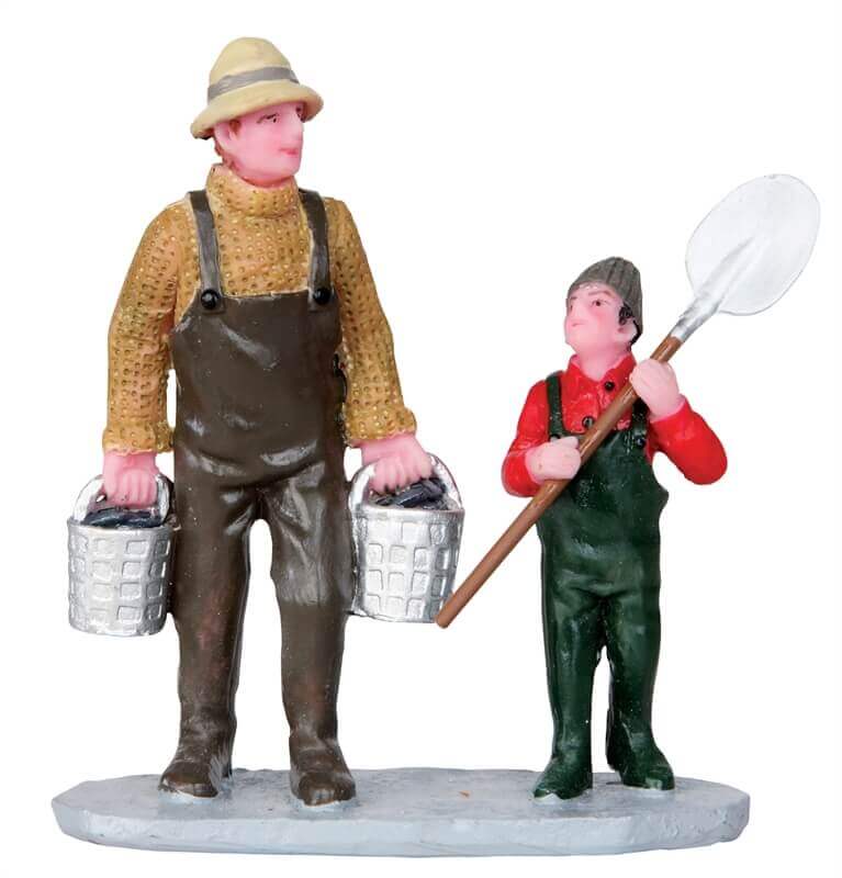 lemax-clam-digging-figurine-p-che-aux-coquillages image 1