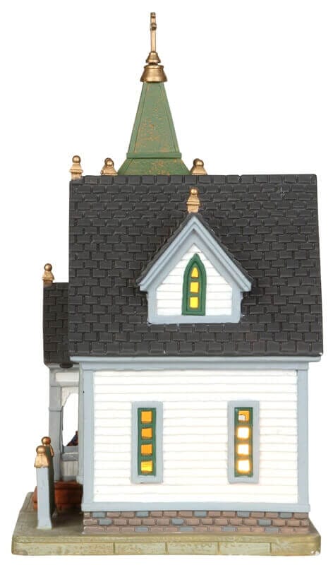 lemax-st-nicholas-church-glise-miniature-de-village-de-no-l image 3