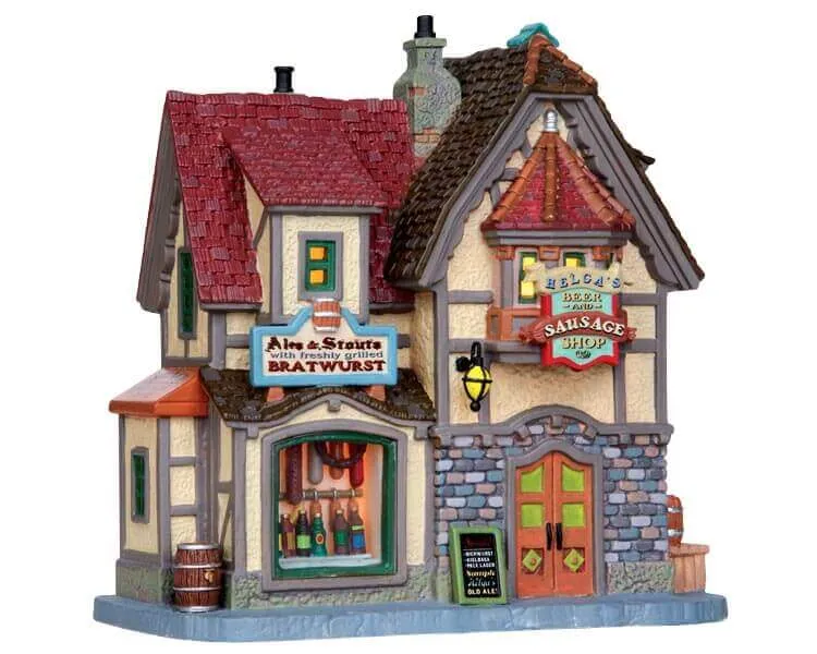 lemax-helga-s-beer-sausage-shop-boutique-miniature-bavaroise image 1
